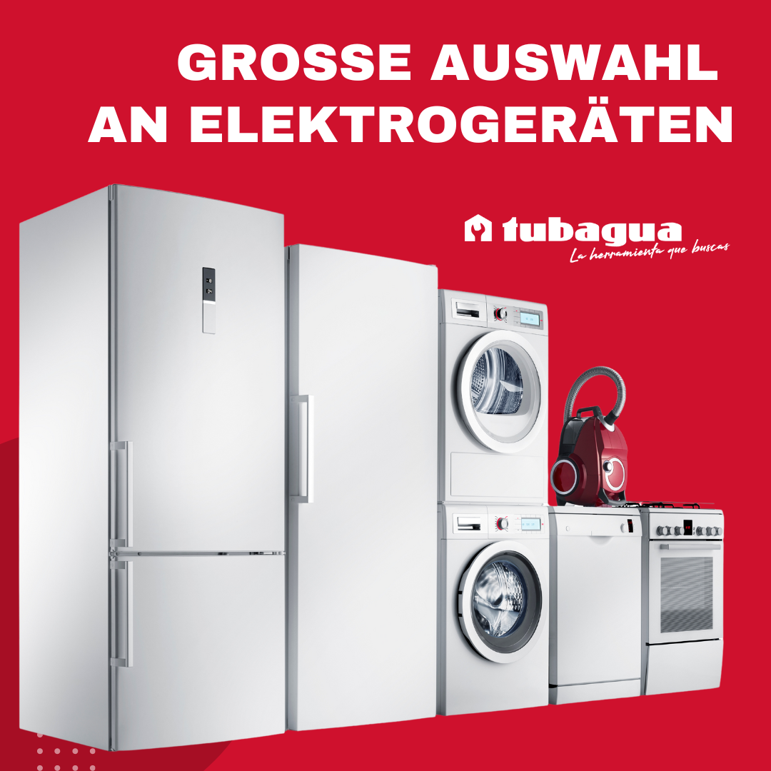 Große Auswahl an Elektrogeräten