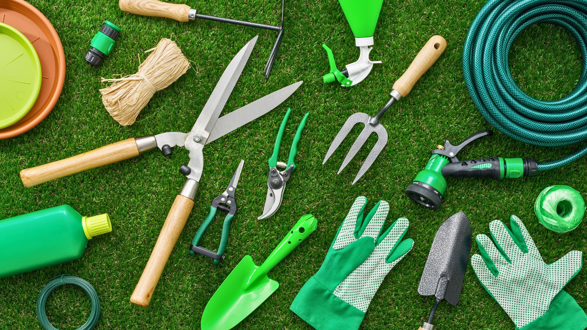 Herramientas de jardinería