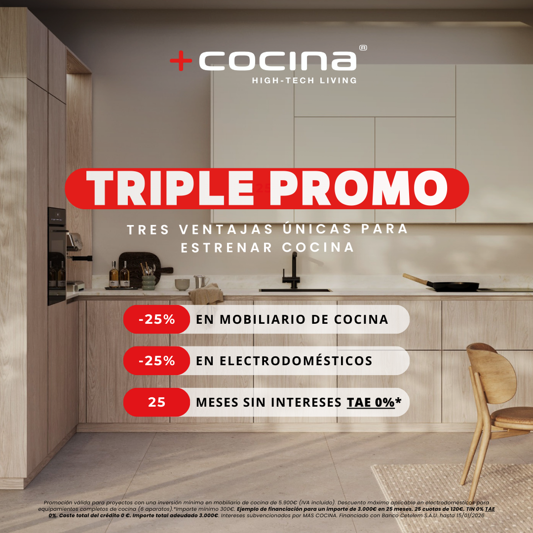TRIPLE PROMO +COCINA ESTUDIO IBIZA