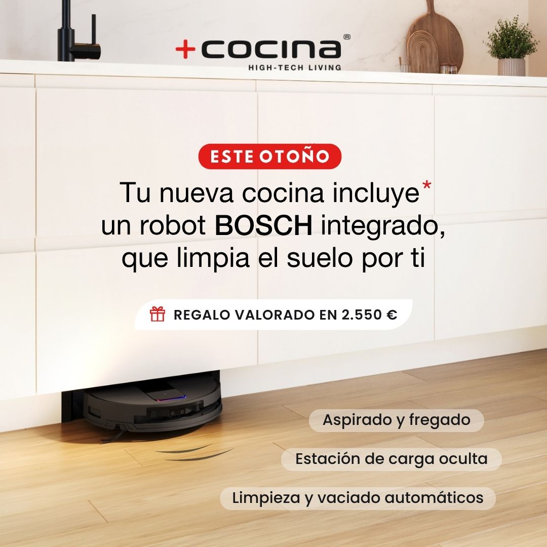 Tu nueva cocina incluye de regalo un Robot de BOSCH