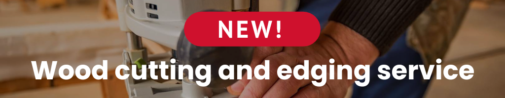 Wood cutting and edging service